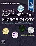 Image of the book cover for 'Murray's Basic Medical Microbiology'