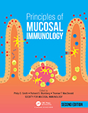 Image of the book cover for 'Principles of Mucosal Immunology'