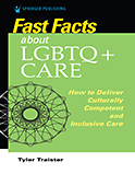 Image of the book cover for 'Fast Facts about LGBTQ+ Care for Nurses'