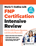 Image of the book cover for 'FNP Certification Intensive Review'