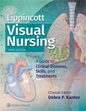 Image of the book cover for 'Lippincott Visual Nursing'
