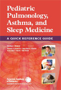 Image of the book cover for 'Pediatric Pulmonology, Asthma, and Sleep Medicine'