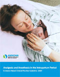 Analgesia and Anesthesia in the Intrapartum Period, 1st