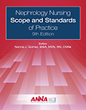 Image of the book cover for 'Nephrology Nursing Scope and Standards of Practice'