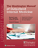 Image of the book cover for 'The Washington Manual of Outpatient Internal Medicine'