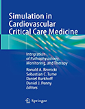 Image of the book cover for 'Simulation in Cardiovascular Critical Care Medicine'