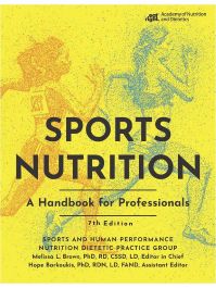 Image of the book cover for 'Sports Nutrition'
