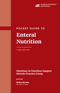 Image of the book cover for 'Pocket Guide to Enteral Nutrition'