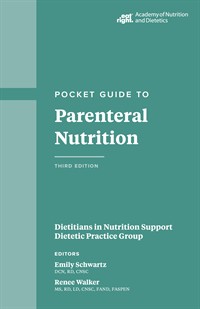 Image of the book cover for 'Pocket Guide to Parenteral Nutrition'