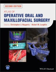 Image of the book cover for 'Atlas of Operative Oral and Maxillofacial Surgery'