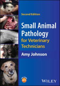 Image of the book cover for 'Small Animal Pathology for Veterinary Technicians'