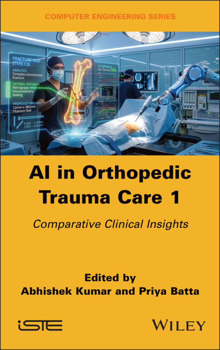 Image of the book cover for 'AI in Orthopedic Trauma Care 1'