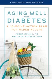 Image of the book cover for 'Aging Well with Diabetes'