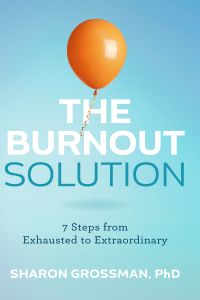 Image of the book cover for 'The Burnout Solution'