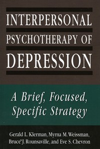 Interpersonal Psychotherapy of Depression