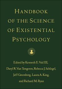 Image of the book cover for 'Handbook of the Science of Existential Psychology'