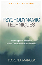Image of the book cover for 'Psychodynamic Techniques'