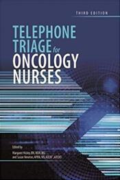 Image of the book cover for 'Telephone Triage for Oncology Nurses'