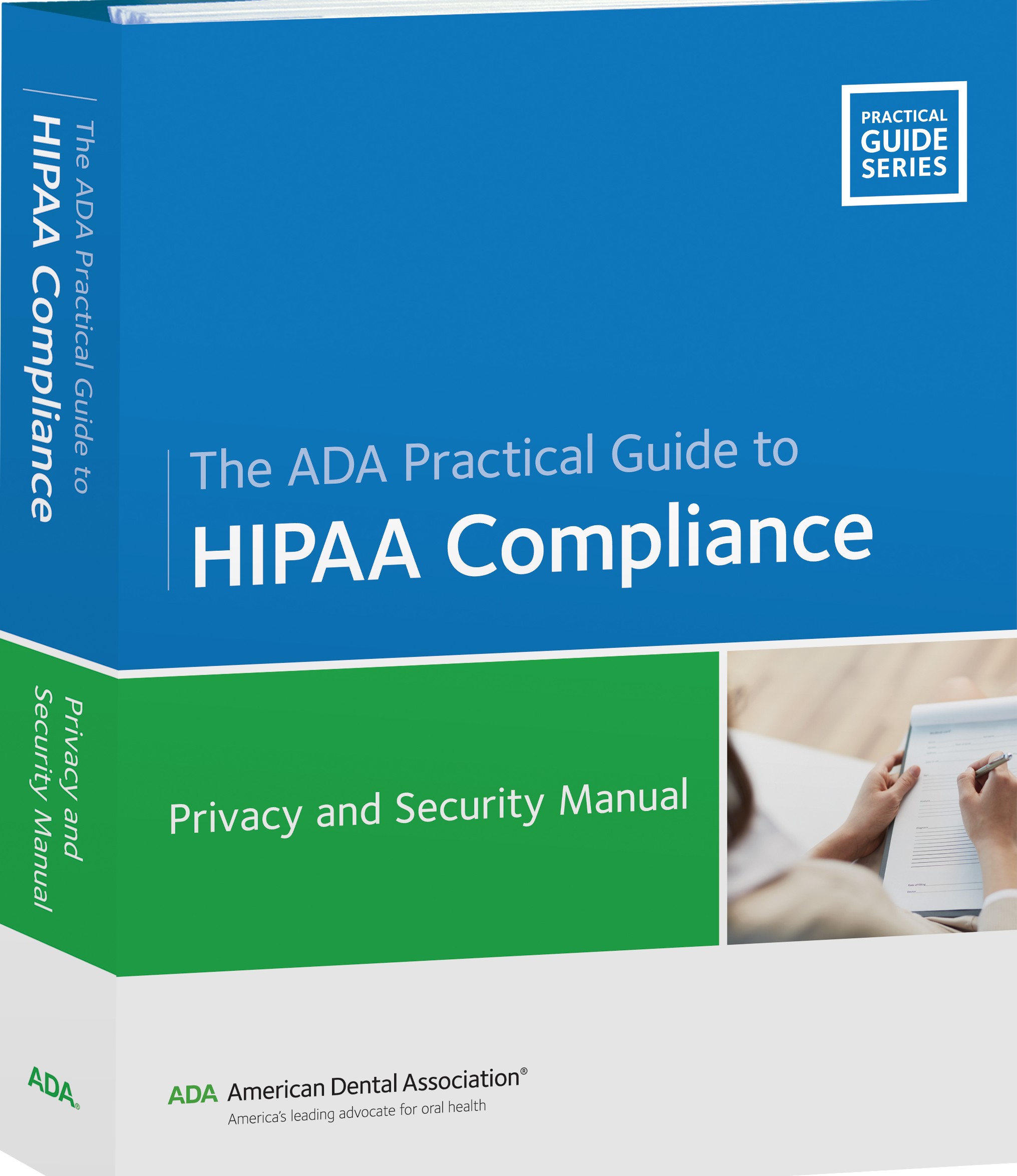 Image of the book cover for 'The ADA Practical Guide to HIPAA Compliance 2026'