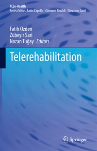 Image of the book cover for 'Telerehabilitation'
