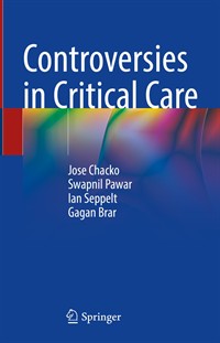 Image of the book cover for 'Controversies in Critical Care'