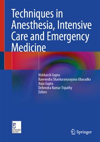 Image of the book cover for 'Techniques in Anesthesia, Intensive Care and Emergency Medicine'